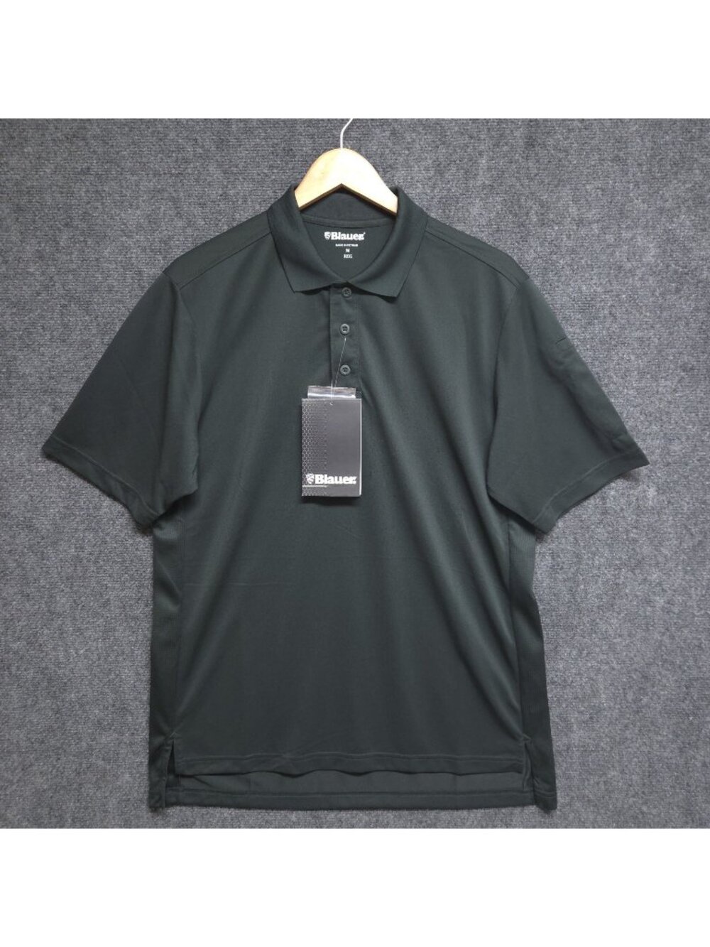Blauer Performance Pro Polo Shirt Men’s Medium Regular Green Short Sleeve NWT